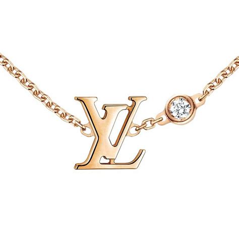 louis vuitton kette damen gold|louis vuitton jewelry necklace.